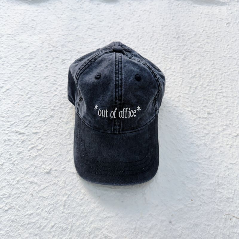 Retro Slogan Cap