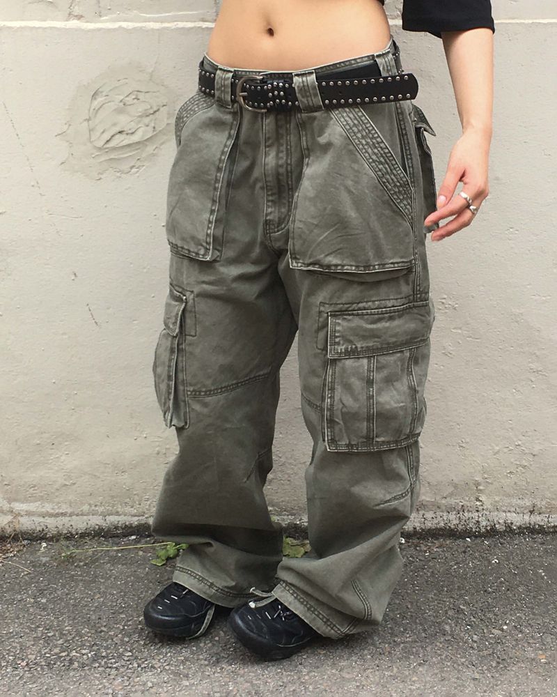 Pigment pocket cargo pants