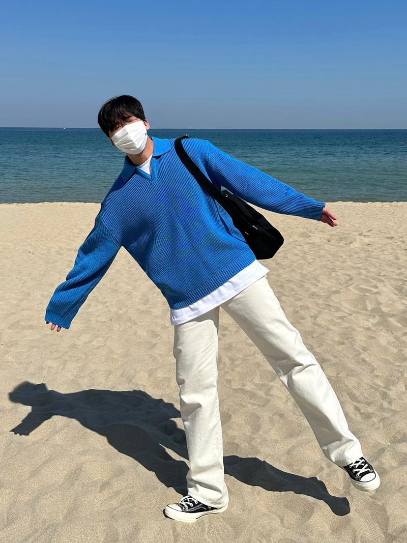 BLEND OPEN KARA KNIT(7COLOR)