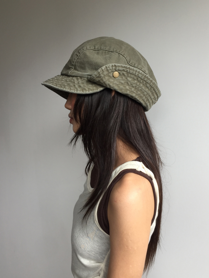 DUGGY（ダギー）の「Washed flap bucket hat (2color)（Hats）」