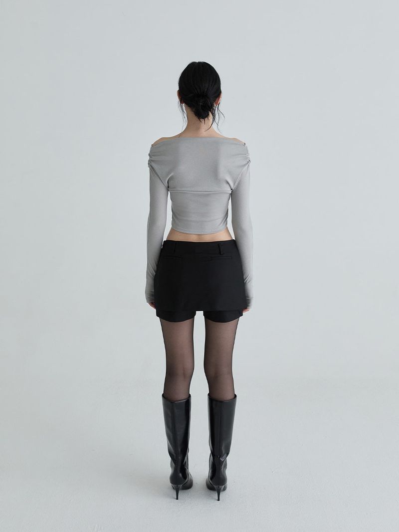 Rhea cardigan (Gray)