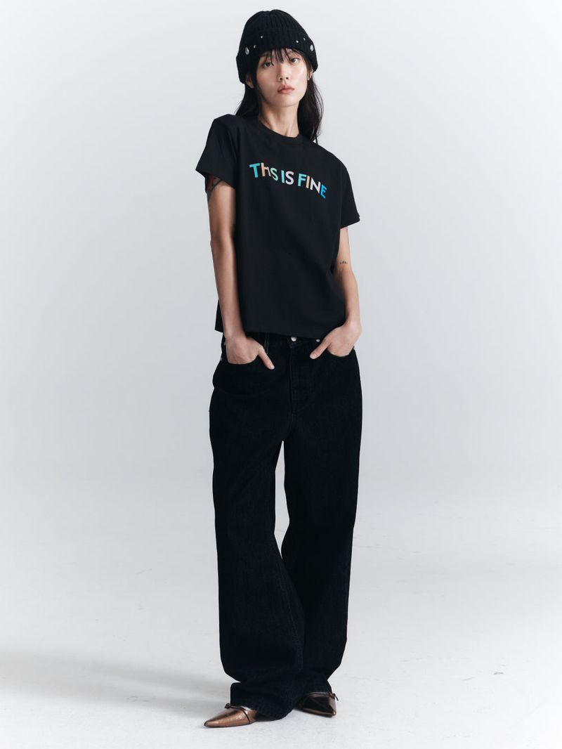 Multi Color Logo Tee