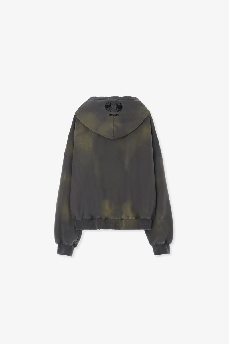 WASHED-OUT & DESTROYED HOODIE