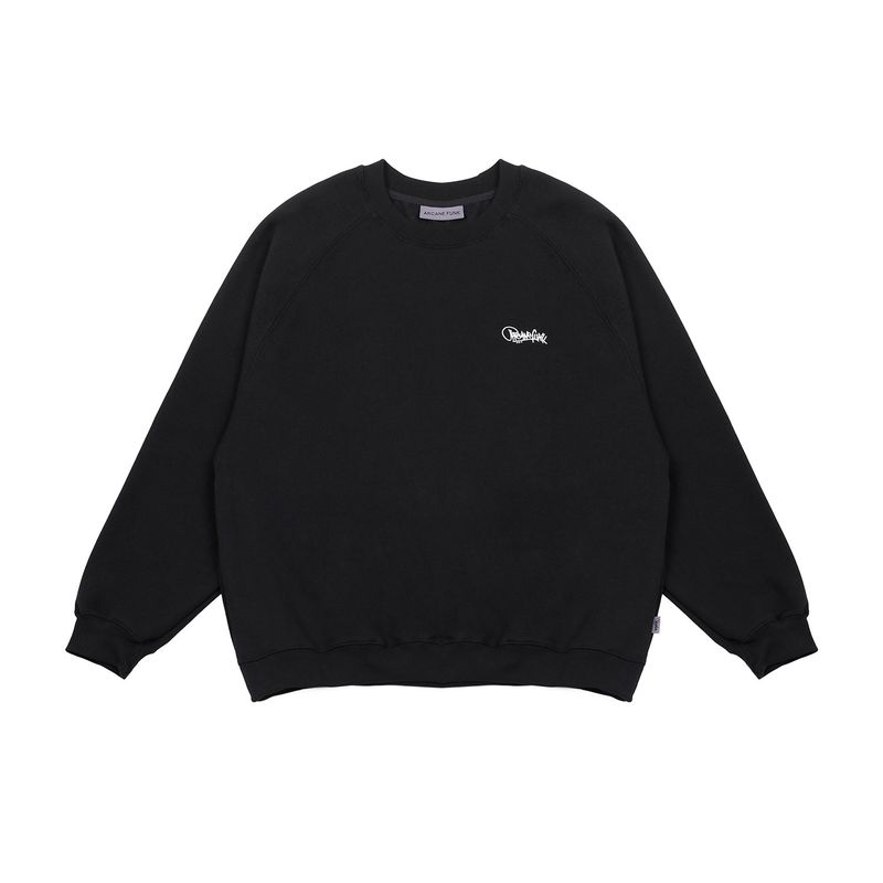 ARCANE FUNK(アーケインファンク)の「SMALL OG SWEATSHIRT BLACK(Tops)」