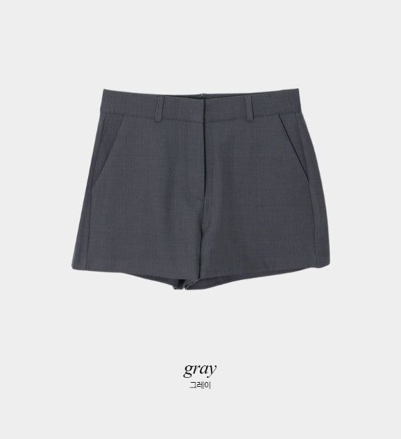 KT Basic Slacks Shorts (4color)
