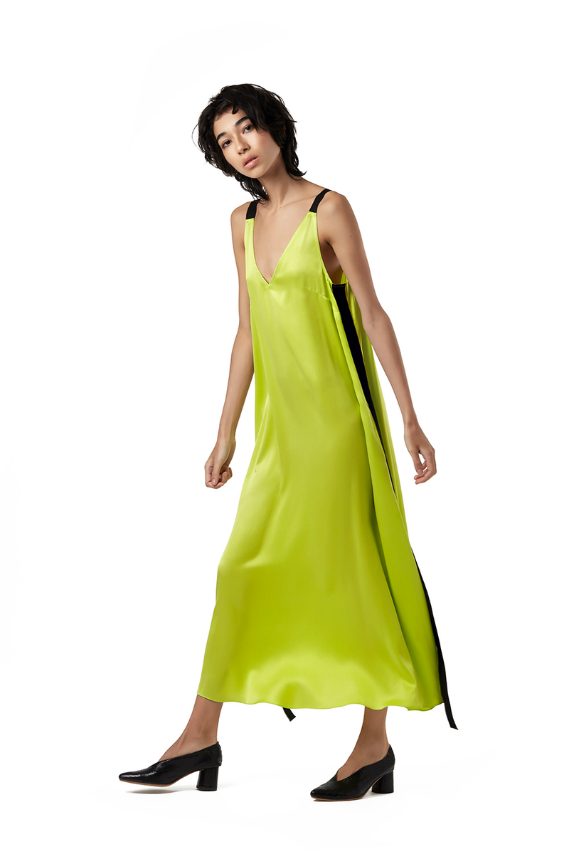Ribbon Long Dress