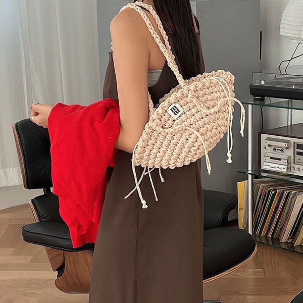 mondaywool（マンデーウール）の「baguette bag (light beige)（Bags）」
