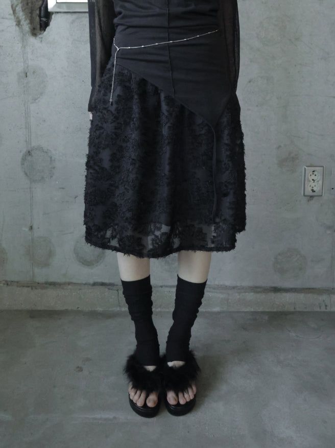 mnem（ムネム）の「Featherb Flower Midi Skirt（Skirts）」