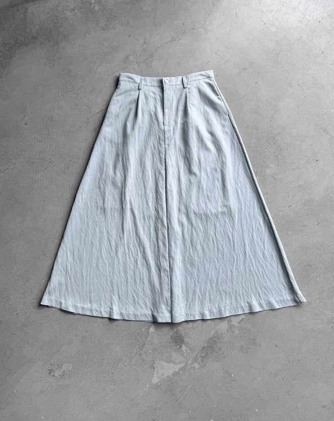 Lumar Inverted Pleated Long Skirt