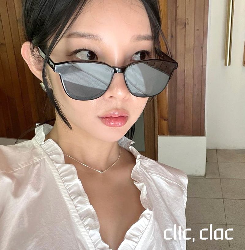 CLIC,CLAC（クリック,クラック）の「フラットバーサングラス CLIC,CLAC ベニー 01（ファッション小物）」