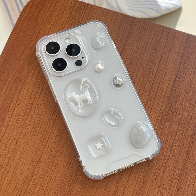 Ellebelle market（エルベルマーケット）の「[made]silvering cat resin case （Smartphone Accessories）」