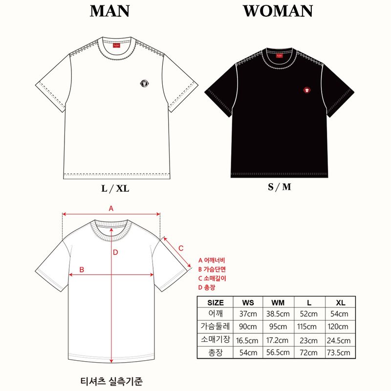 スペースベイカーパッチTシャツ ブラック(MAN)