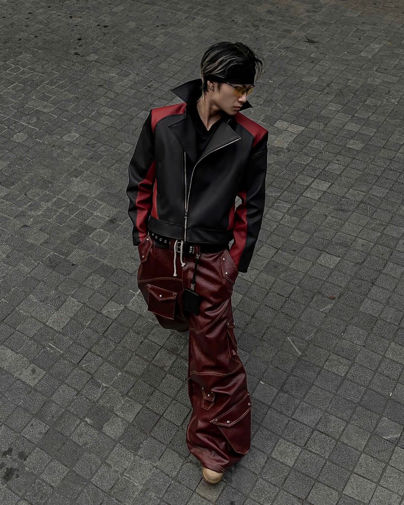 CRIMSON BLADE LEATHER PANTS (Limited)
