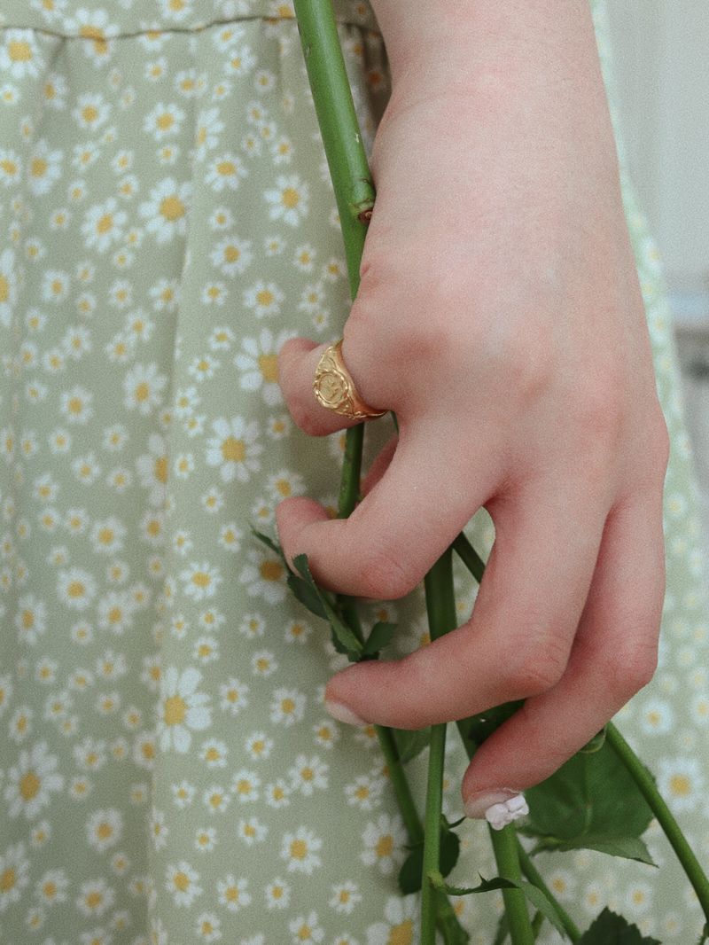 【MADE】 Butterfly signet ring