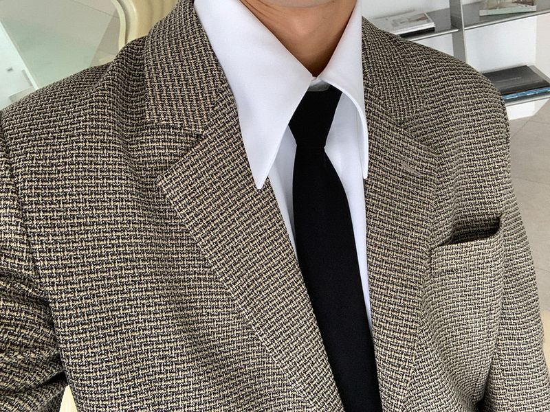 ASCLO Single Tweed Blazer (2color)