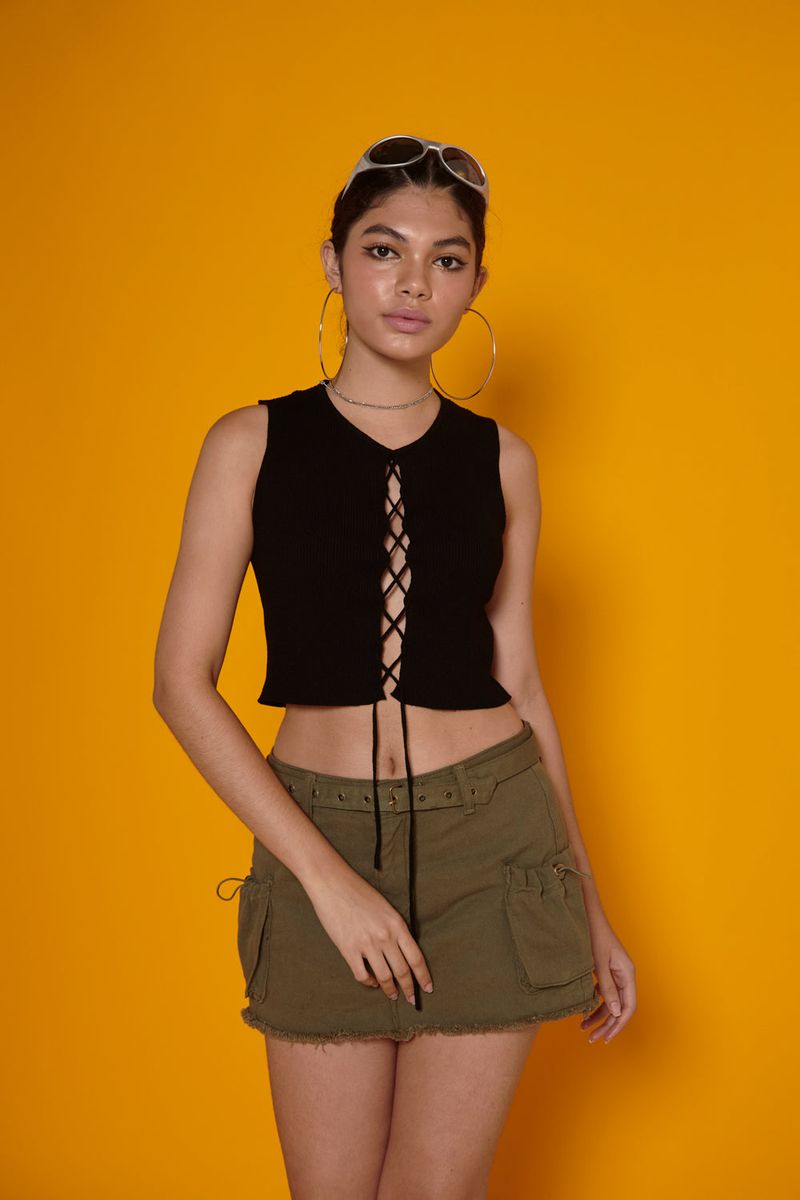 CARGO MINI SKIRT