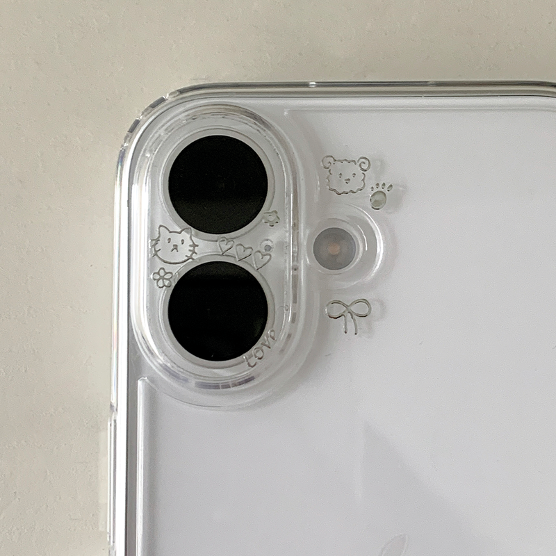 [made] camera film sticker set (silver)