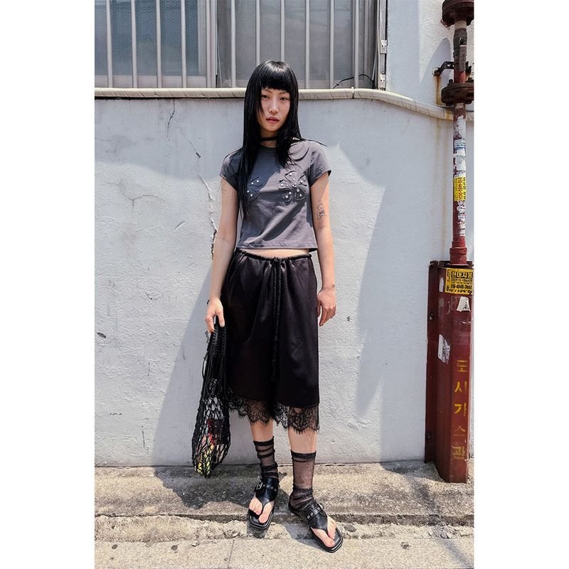 ROPE LACE SHORTS