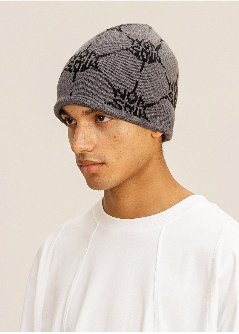 THORN JACQUARD BEANIE
