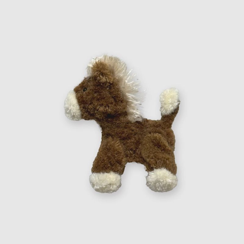 [made]pony keyring brown