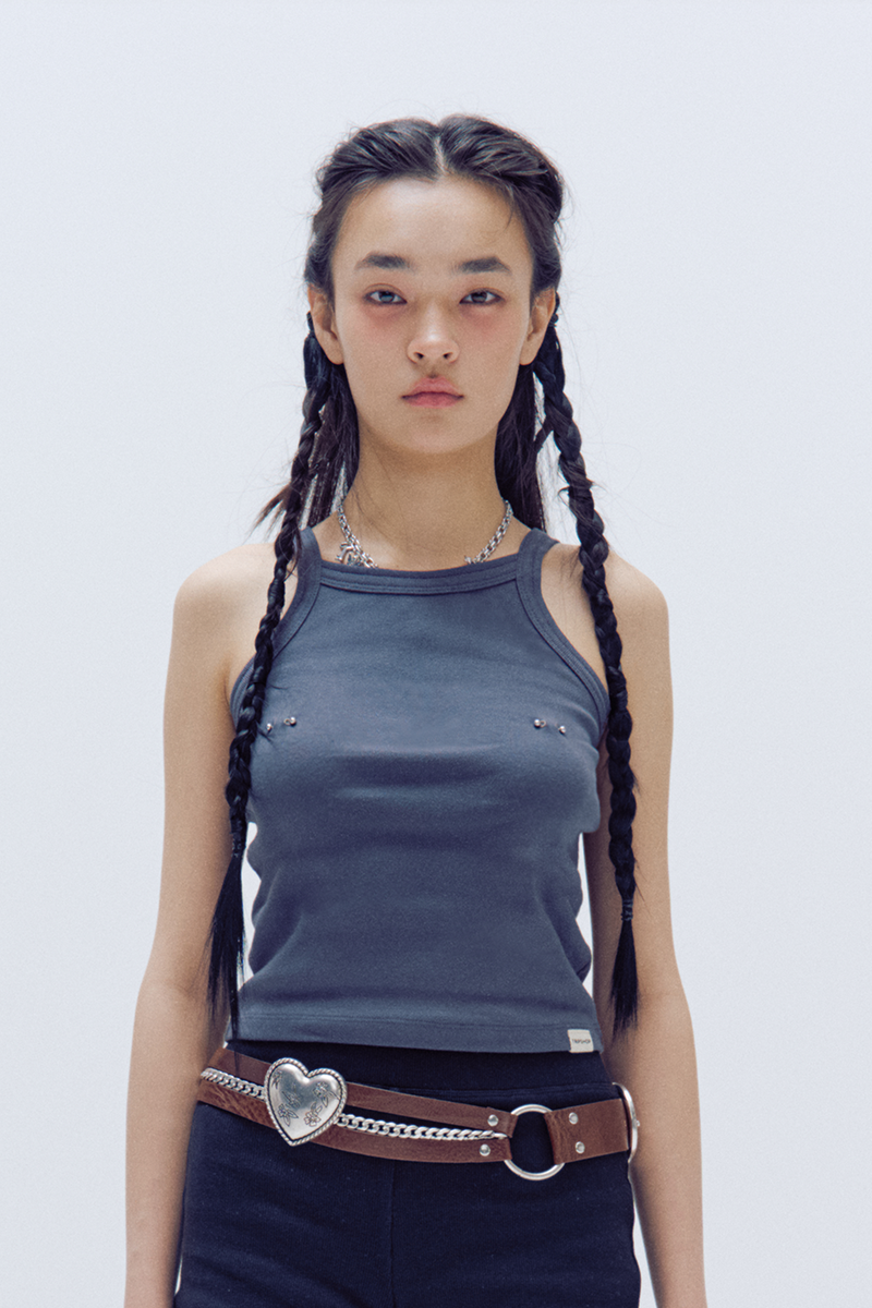 TRIP SHOP（トリップショップ）の「ピースレッドスリーブレスTシャツ(N12115S)（トップス）」