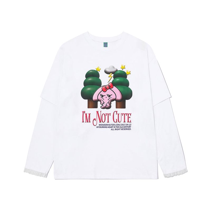 PPINTO Layered frill LS-T  [2 color]