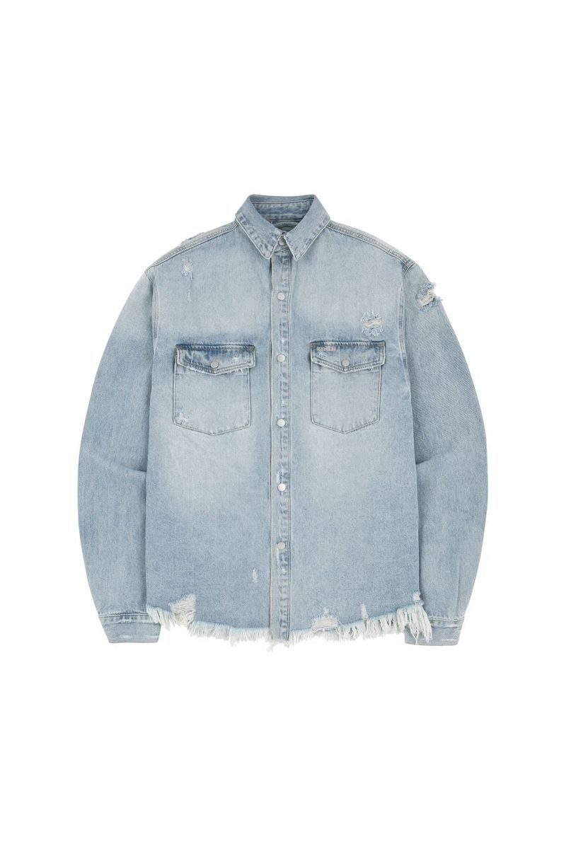 P:ReinSein（レインセイン）の「Overfit damage light denim jacket（Jackets/Outerwear）」