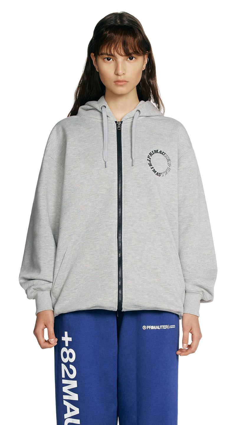 Round Hurter Crewneck Hooded Zip-Up
