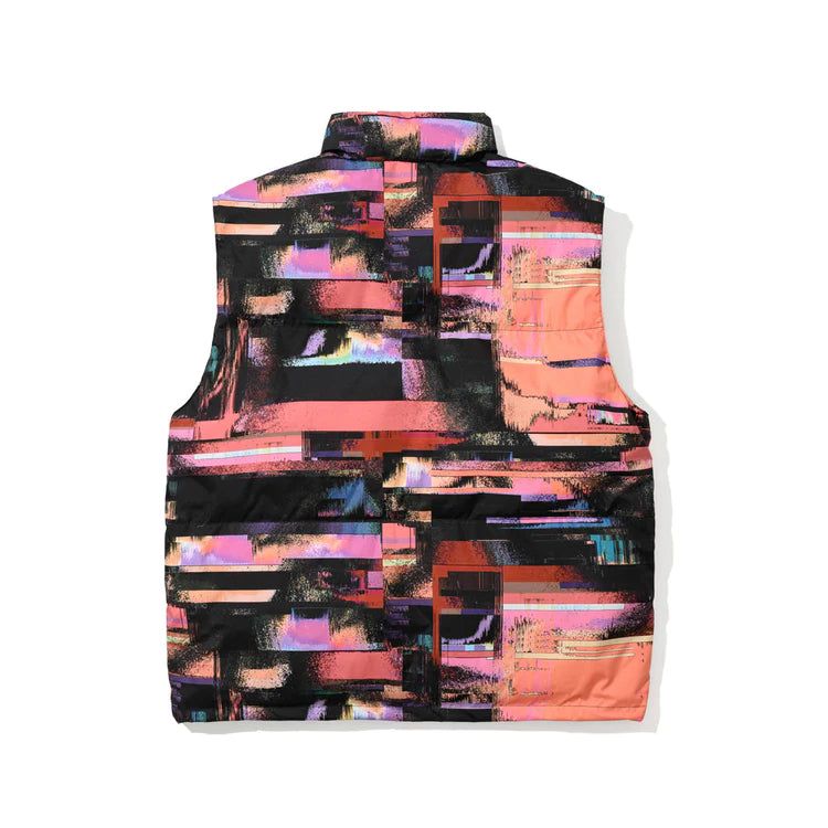 LOGO DOWN PADDING VEST PINK