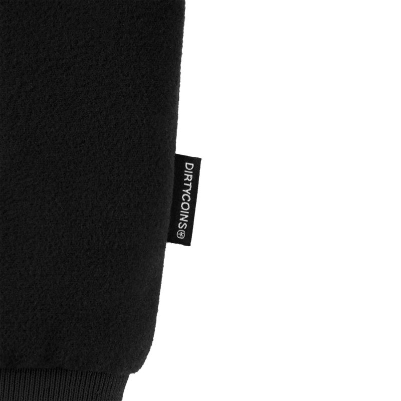 University Felt Varsity Jacket - Black