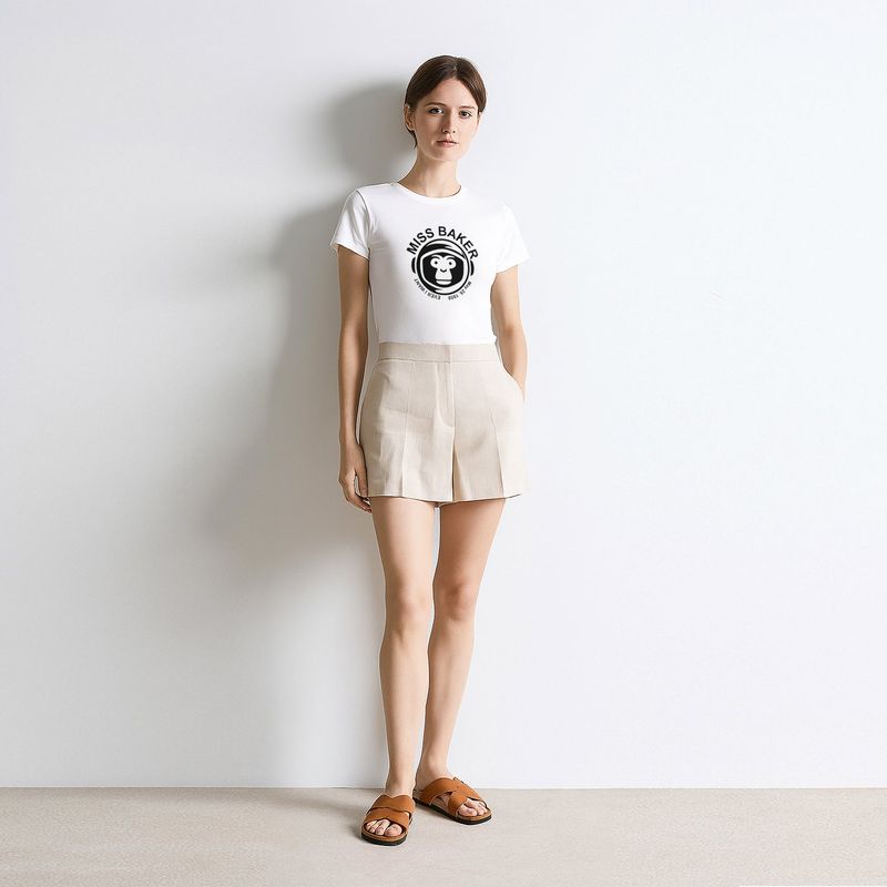 スペースベイカーTシャツ ホワイト