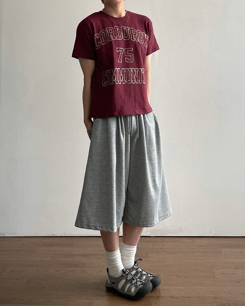 Hatin Sweat Half Pants