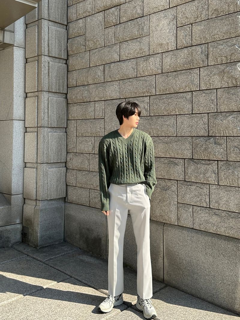 Ino Semi-Wide Slacks (3 colors)