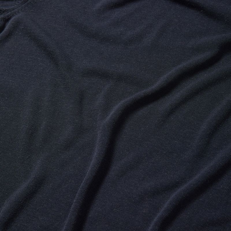 Totem short sleeve knit / Navy