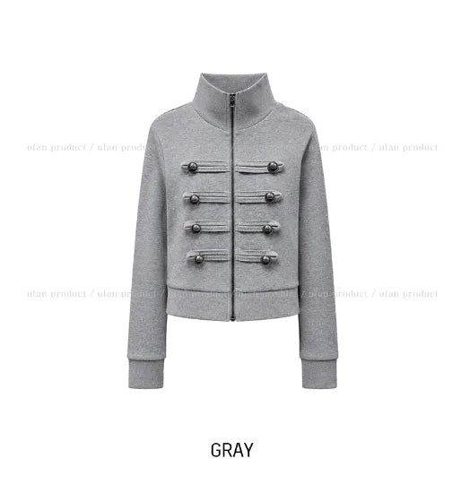 Void Napoleon High-Neck Zip-Up