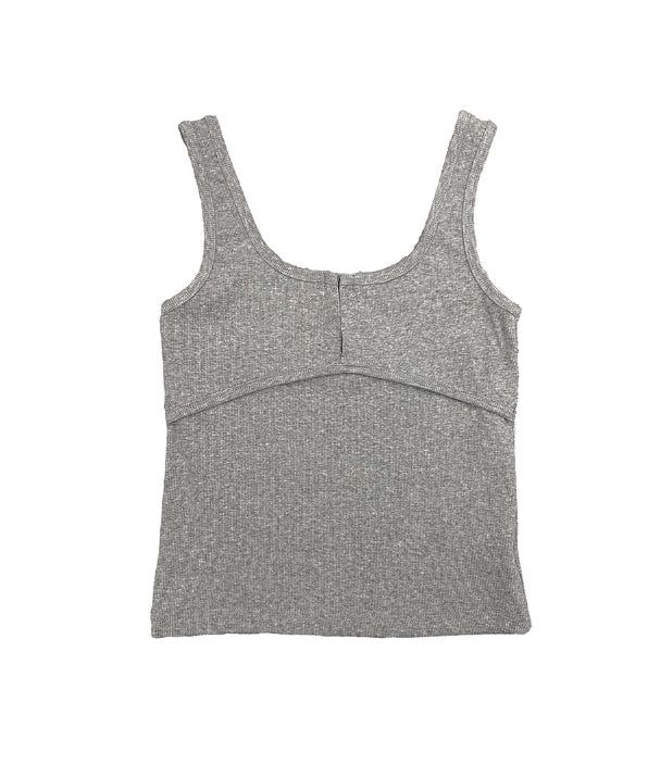Rare Hook Bustier Ribbed Sleeveless