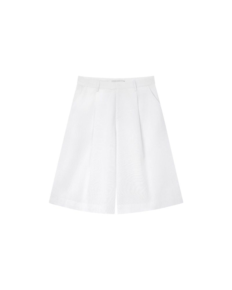 BERMUDA LINEN SHORTS