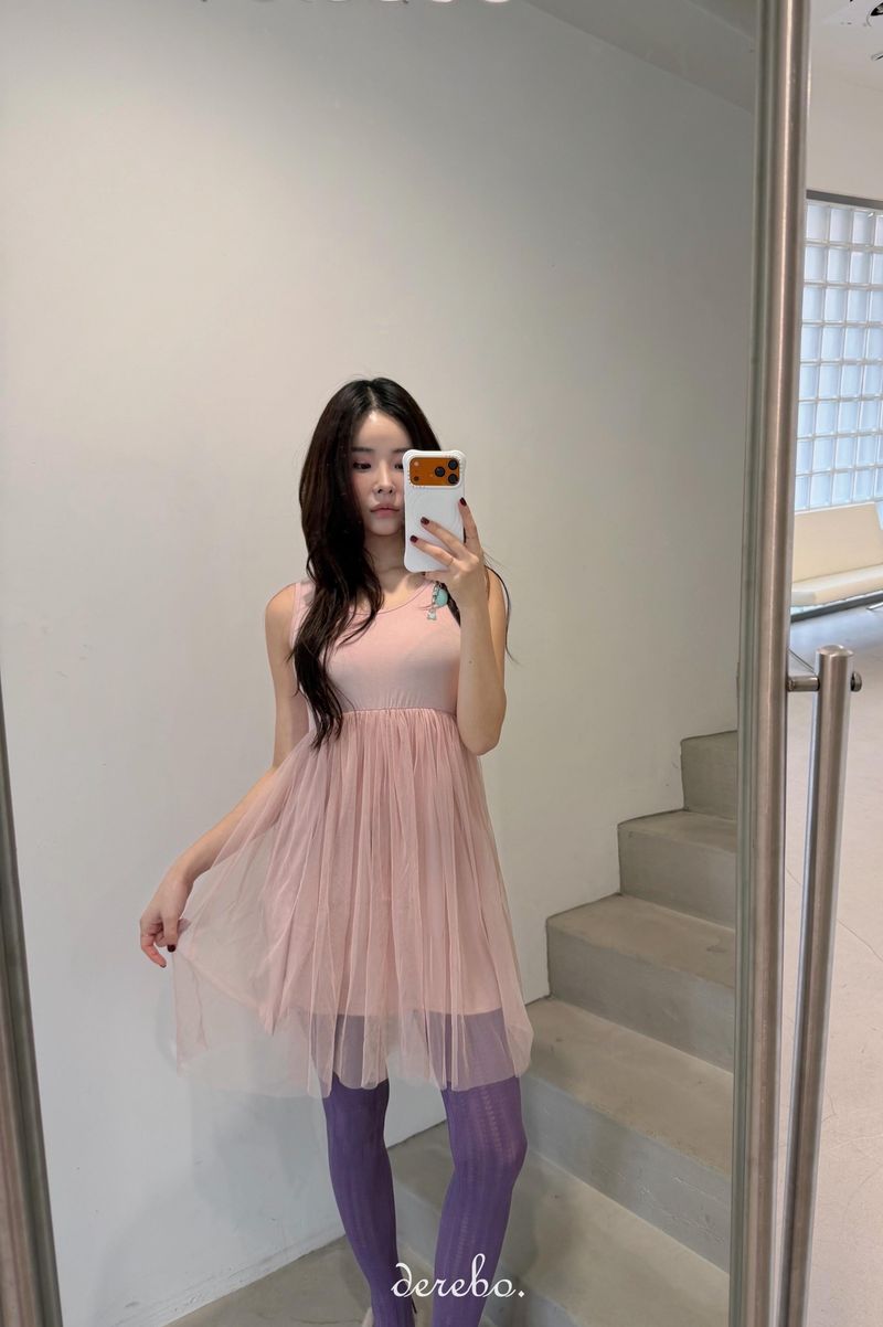 Ballerina chiffon layered dress