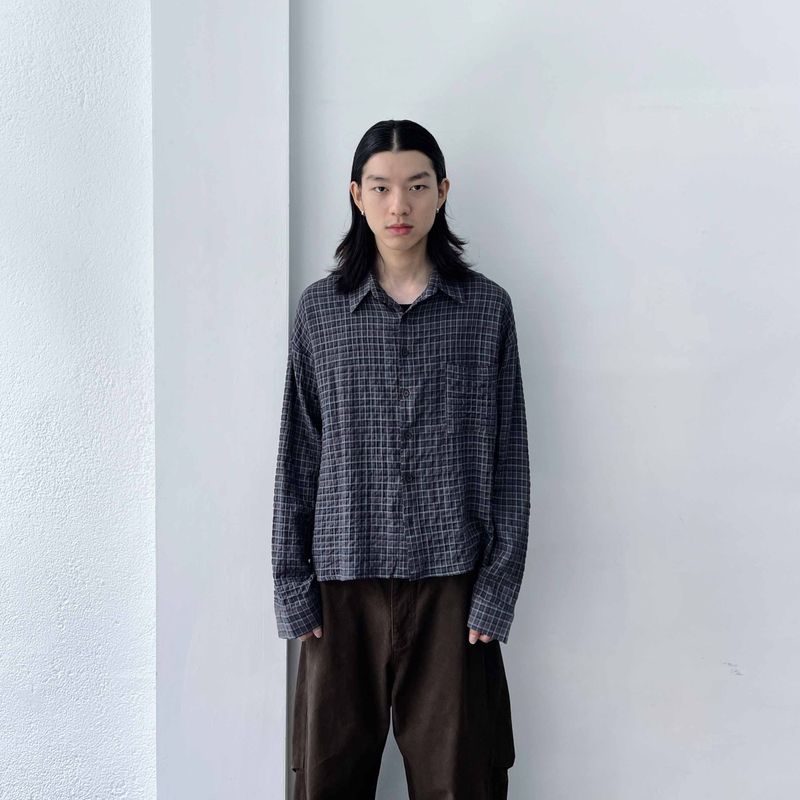 Muted Plaid Shirt