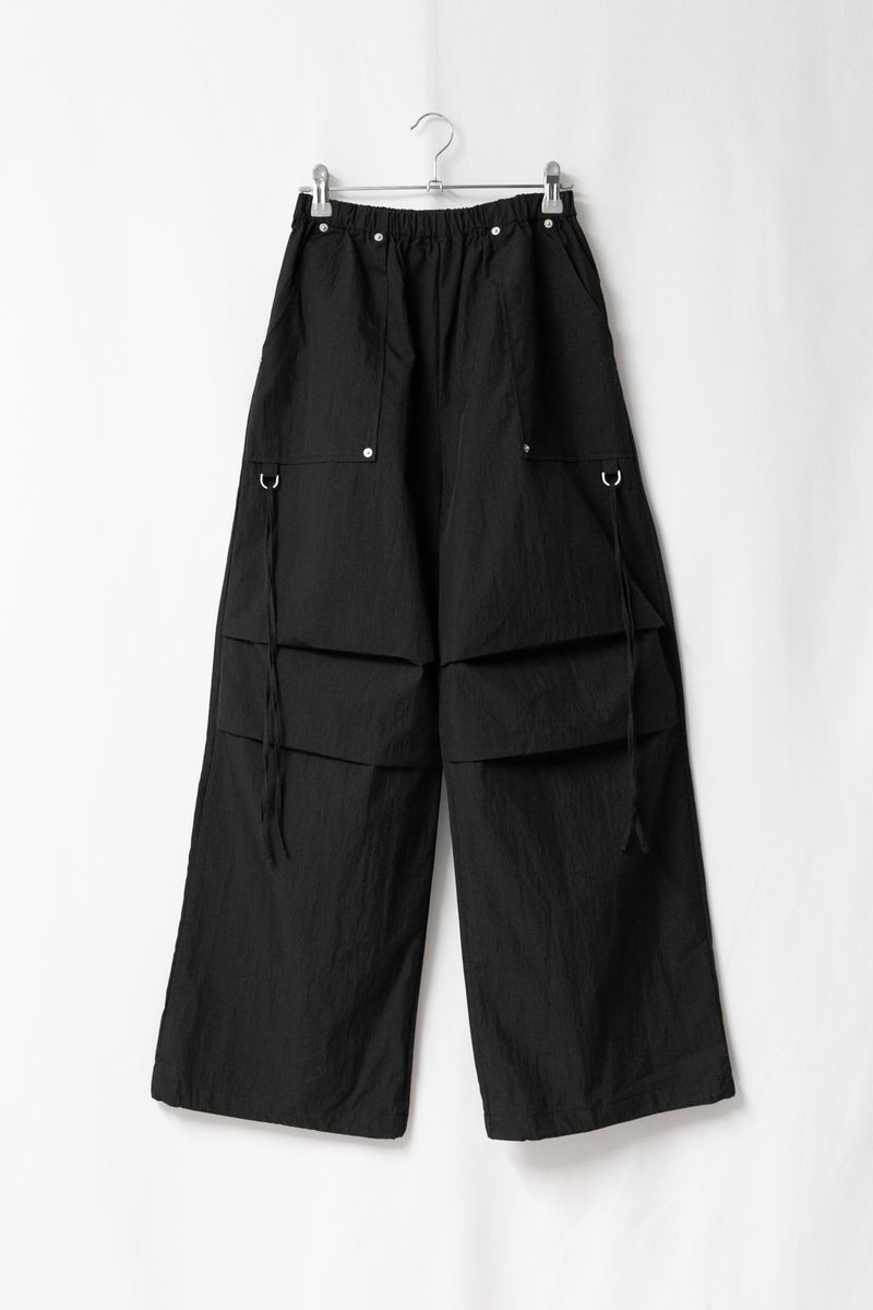 D-ring tuck banding pants(2colors)