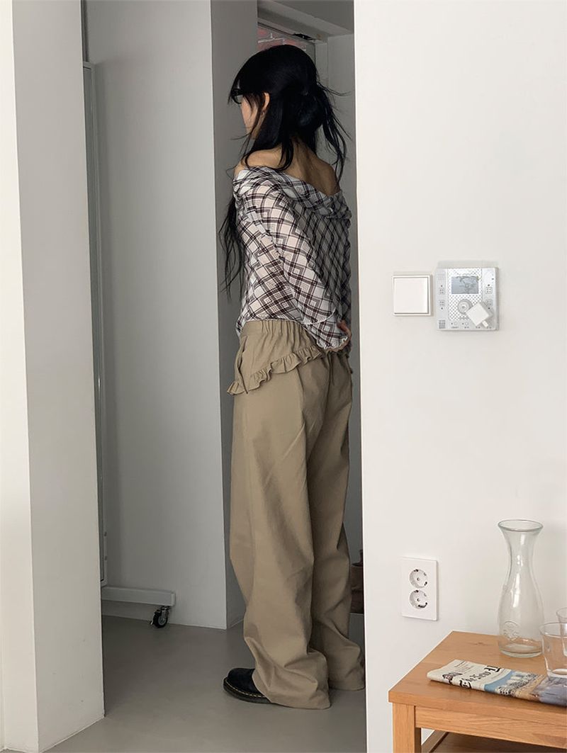 FRILL PANTS (2C)
