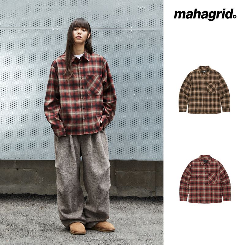 FLANNEL CHECK SHIRT_RED