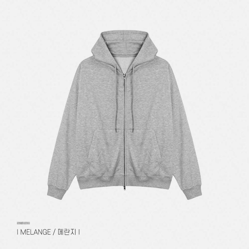 COZY Spring 2 Way Hood Zip Up (3color)