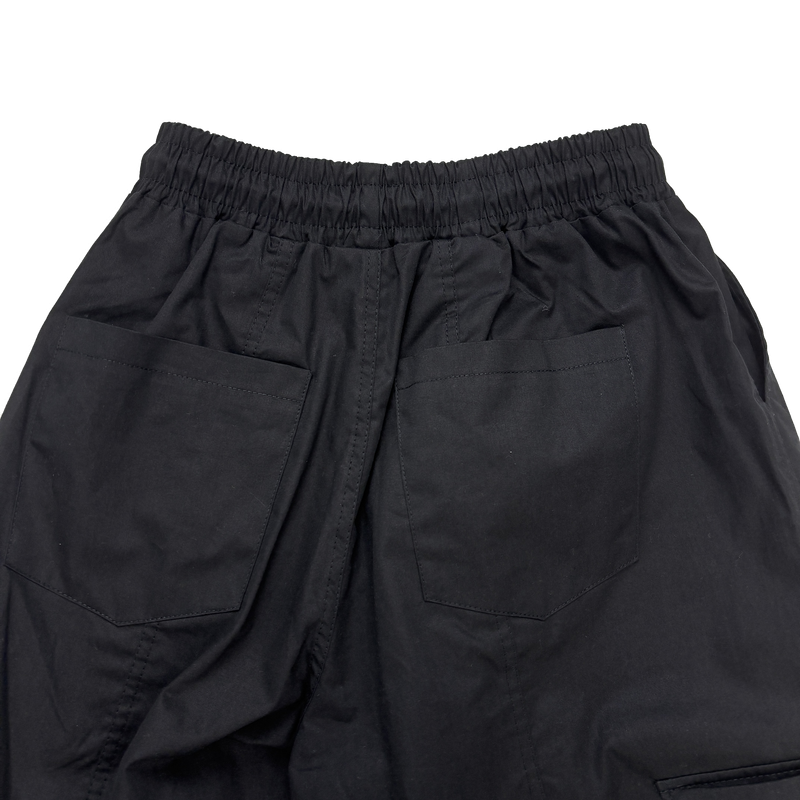 shirring strap cargo pants