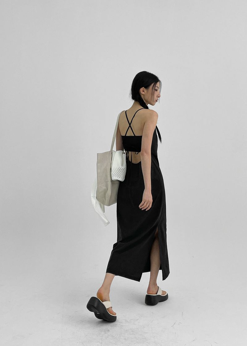 [MADE] Airi Backless Summer Long Dress