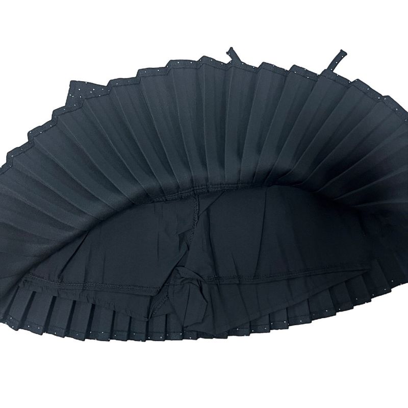 Melody Dot Pleated Mini Skirt (3 colors)