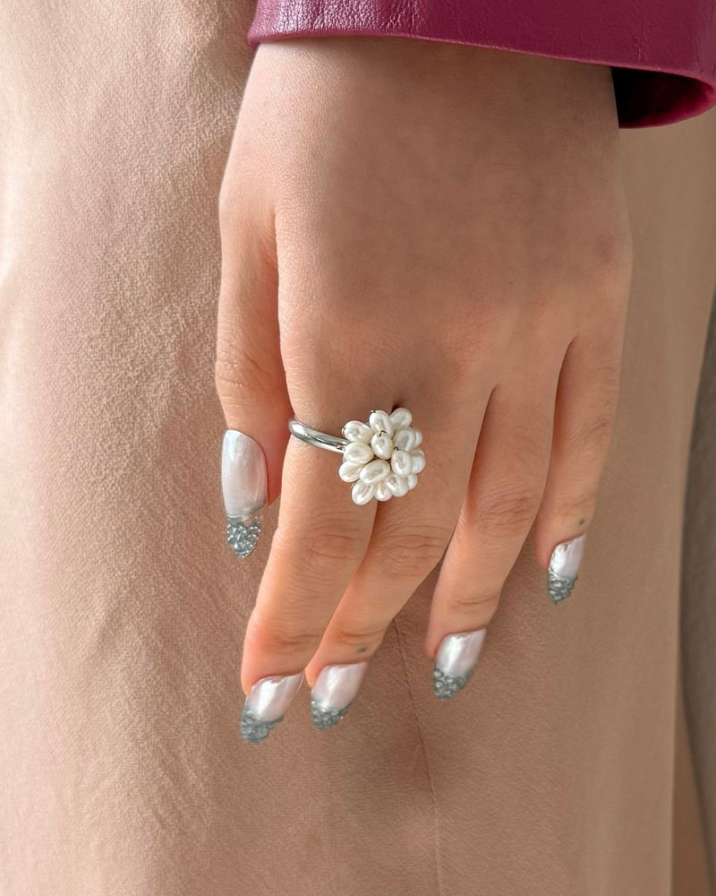 POKKI（ポッキ）の「[MADE] Pearl Bloom Ring（Accessories）」
