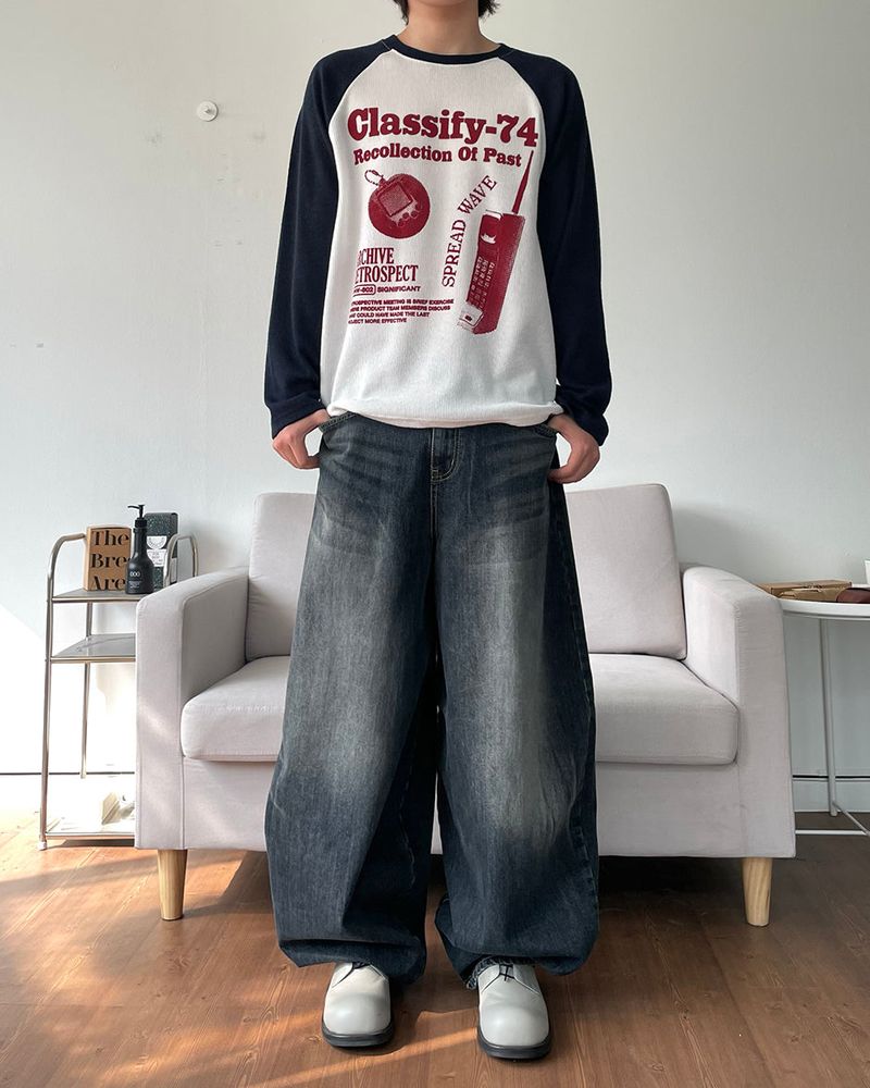 Collection Raglan Knit T-shirt