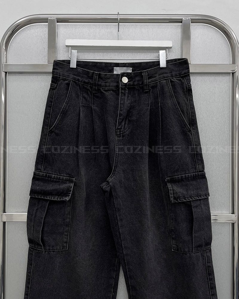 AZ - Y cargo denim (S ~ L)