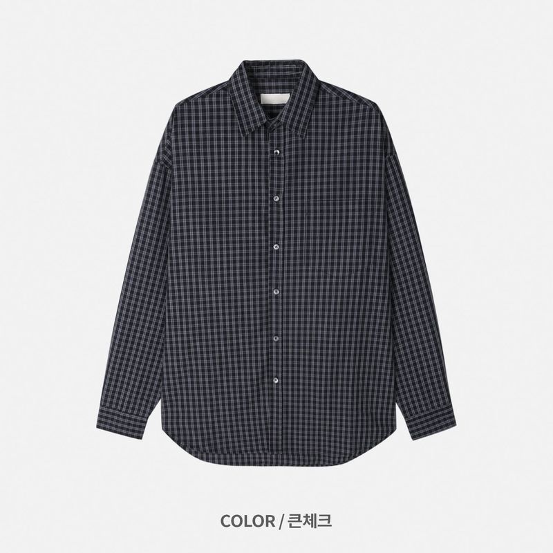 ベッディングチェックシャツ(2color)
